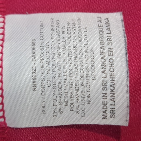 Nike Dri-Fit active wear half zip women's med raspberry running pullover shirt - Picture 8 of 8